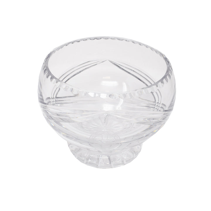 Engraved Belfast Crystal 6" Pedestal Bowl