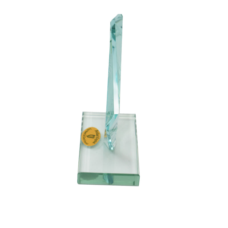 Engraved Belfast Crystal Plaque