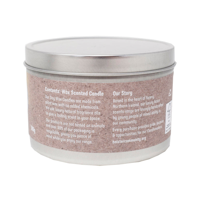 Acorn Medium Tin Candle