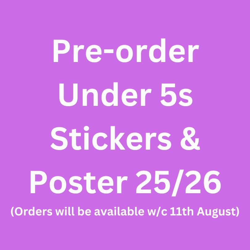 Under 5s Stickers & Poster 25/26