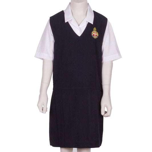 Navy Tunic - Unhemmed longer length