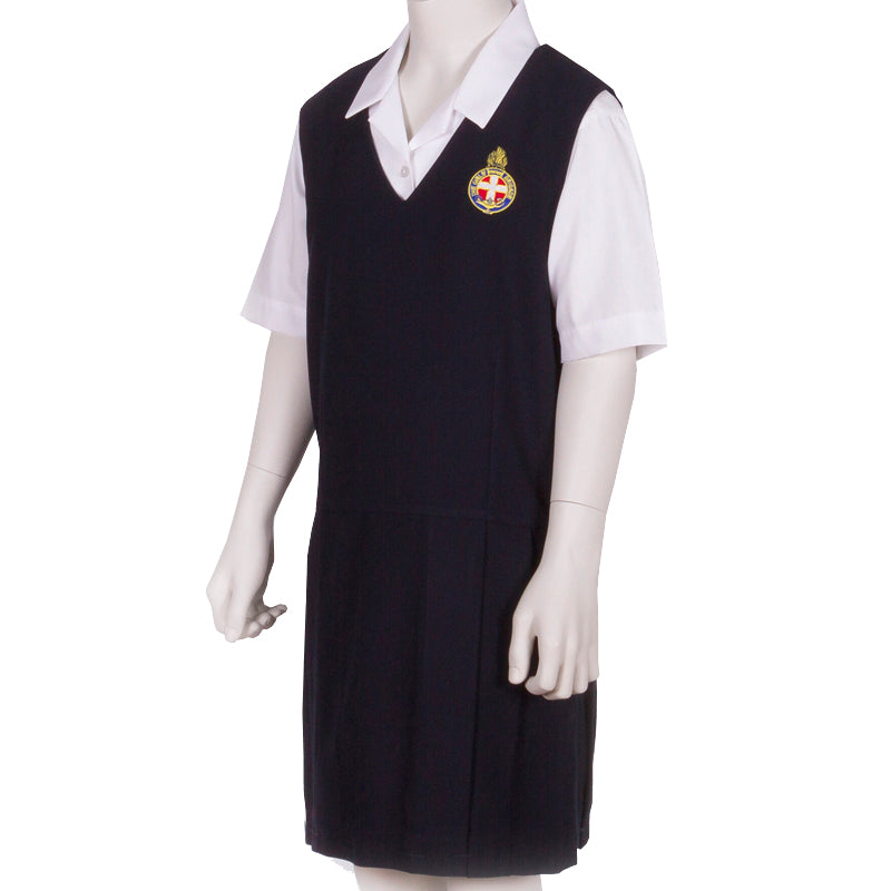 Navy Tunic - Unhemmed longer length