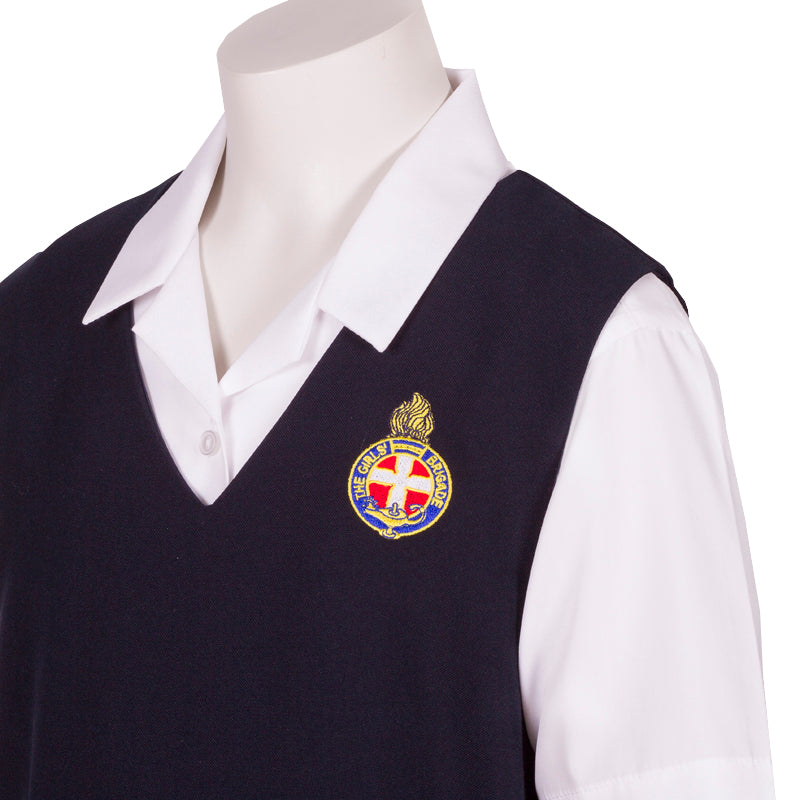 Navy Tunic - Unhemmed longer length