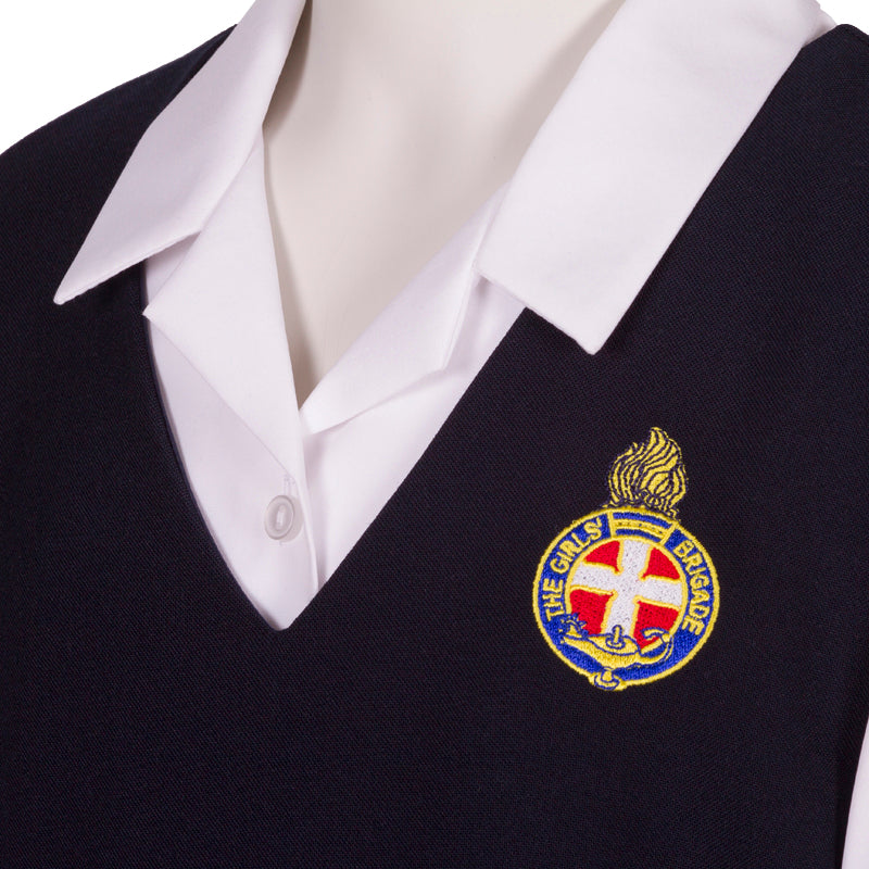 Navy Tunic - Unhemmed longer length