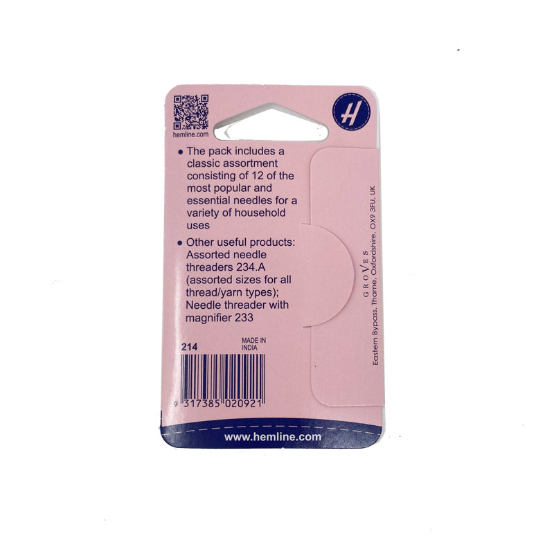 Hand sewing needles (12 pack)