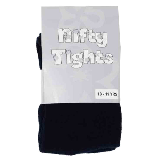 Girl's Navy Tights Age 6-7 (discontinued)