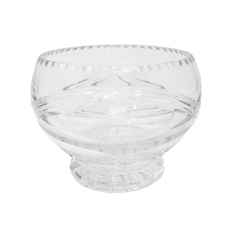 Engraved Belfast Crystal 6" Pedestal Bowl