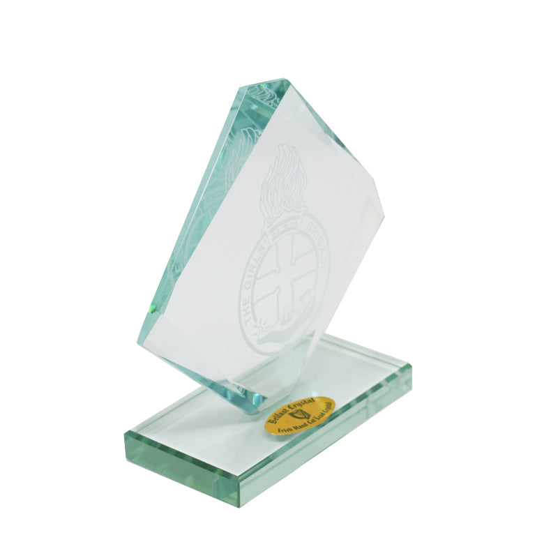 Engraved Belfast Crystal Plaque