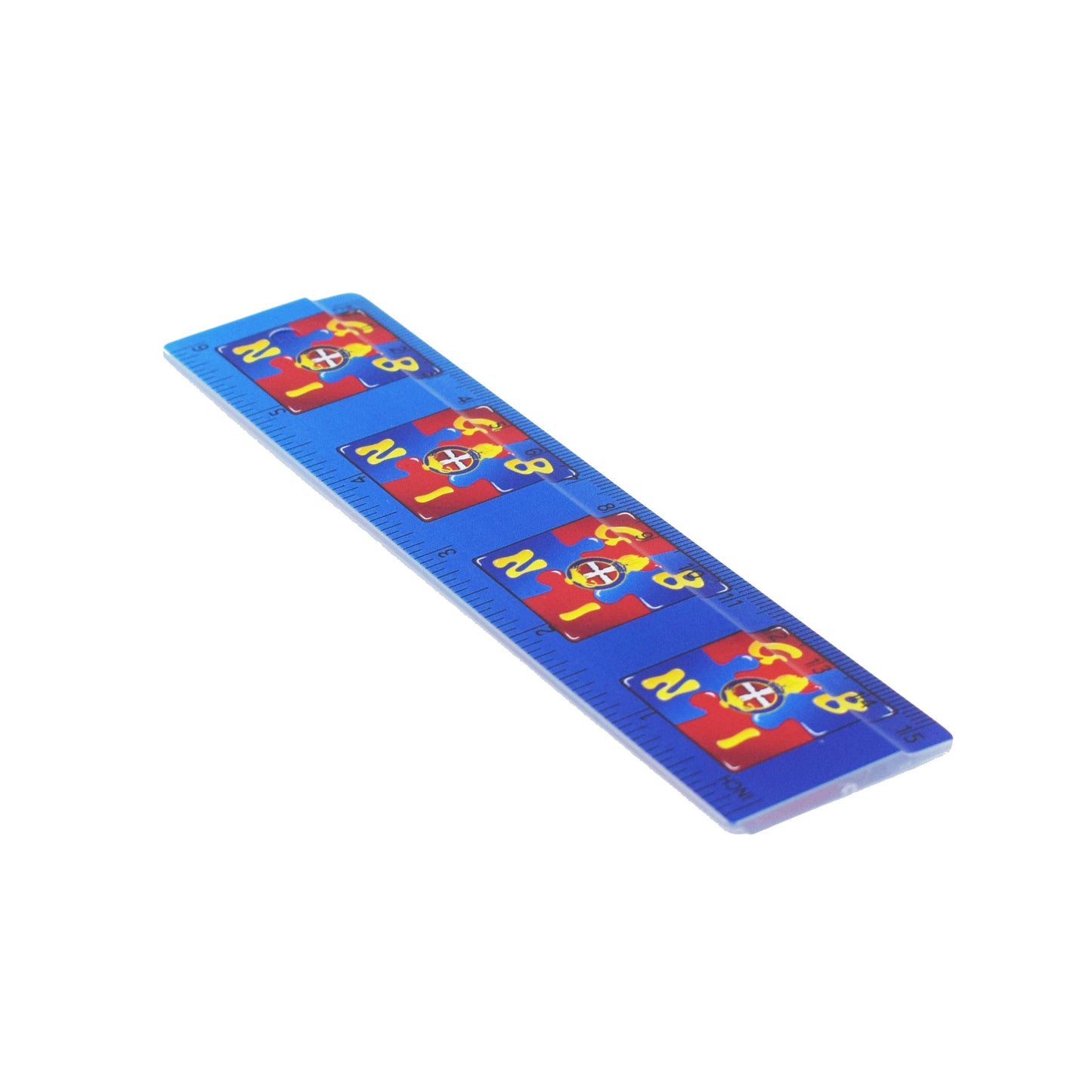 15cm Ruler Jigsaw Logo