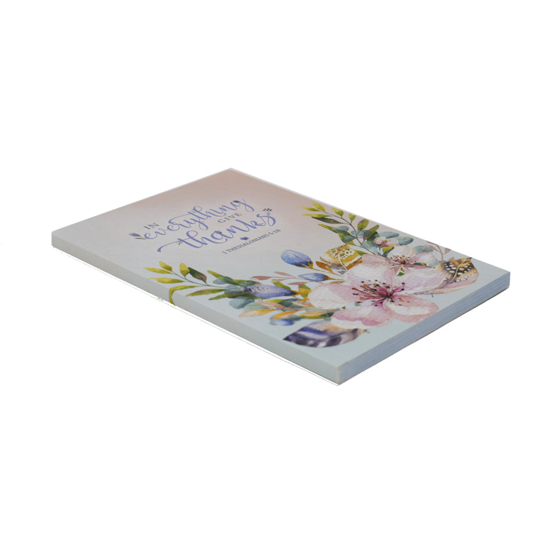 A6 Notebook In Everything Give Thanks