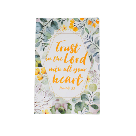 A6 Notebook Trust In The Lord