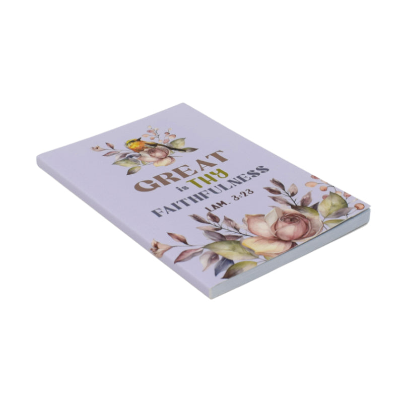 A6 Notebook Great Is Thy Faithfulness - Lam. 3:23