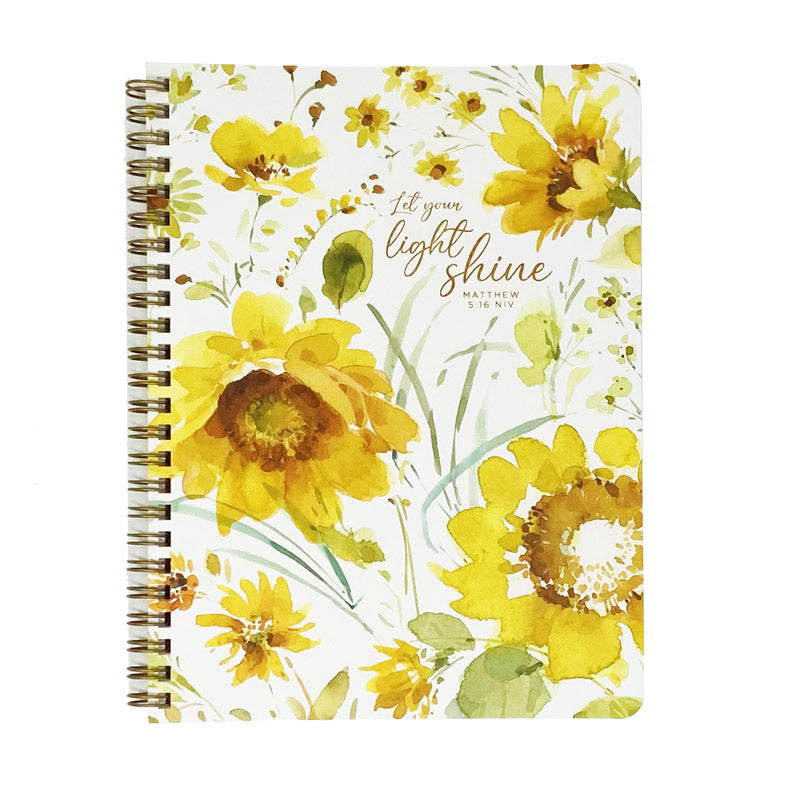 A5 Spiral Journal Let Your Light Shine