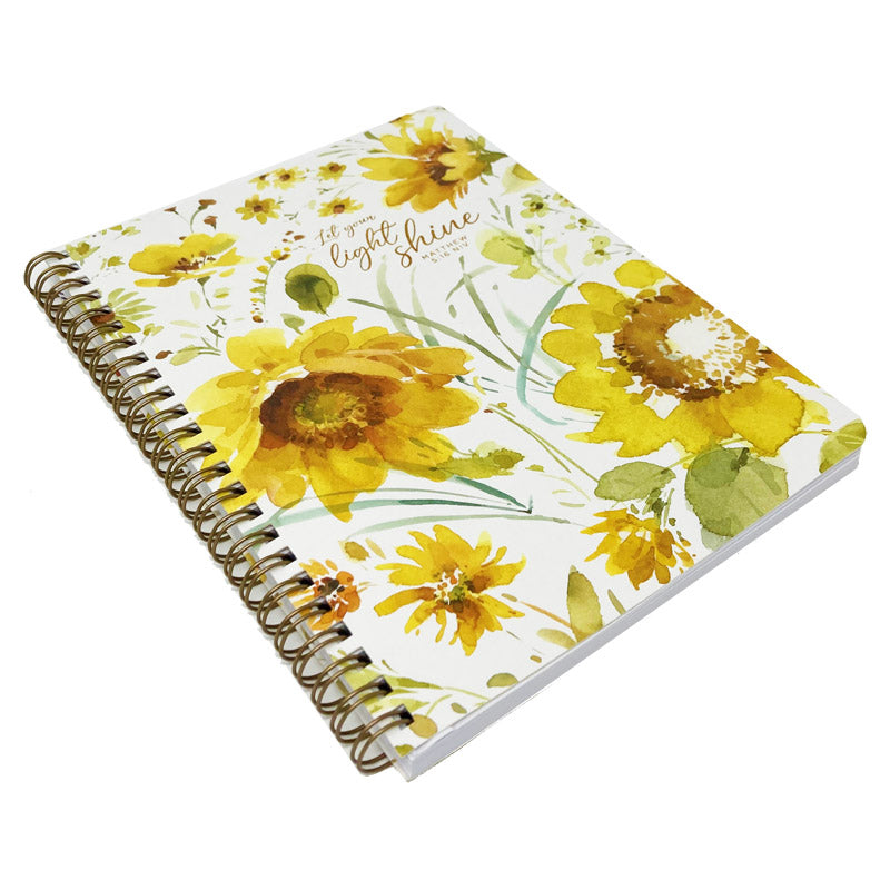 A5 Spiral Journal Let Your Light Shine