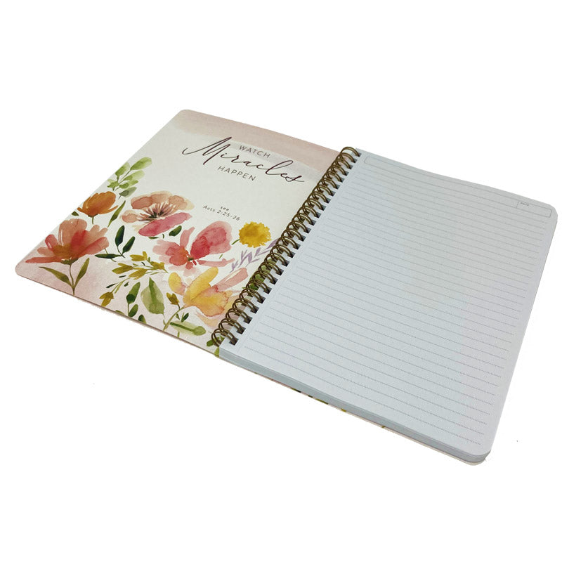 A5 Spiral Journal Count Your Blessings