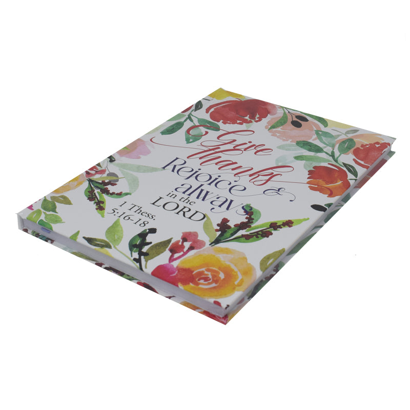 A5 Hard Cover Journal Rejoice Always