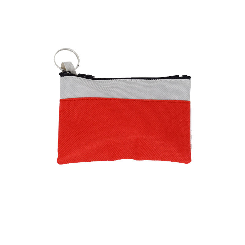 Red Purse With Keyring