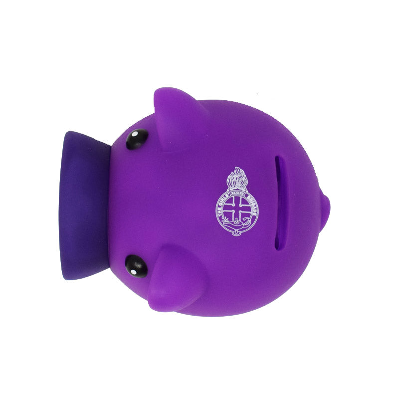 Purple Piggy Bank