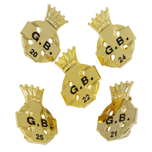 Attendance Brooch 20yrs - 25yrs