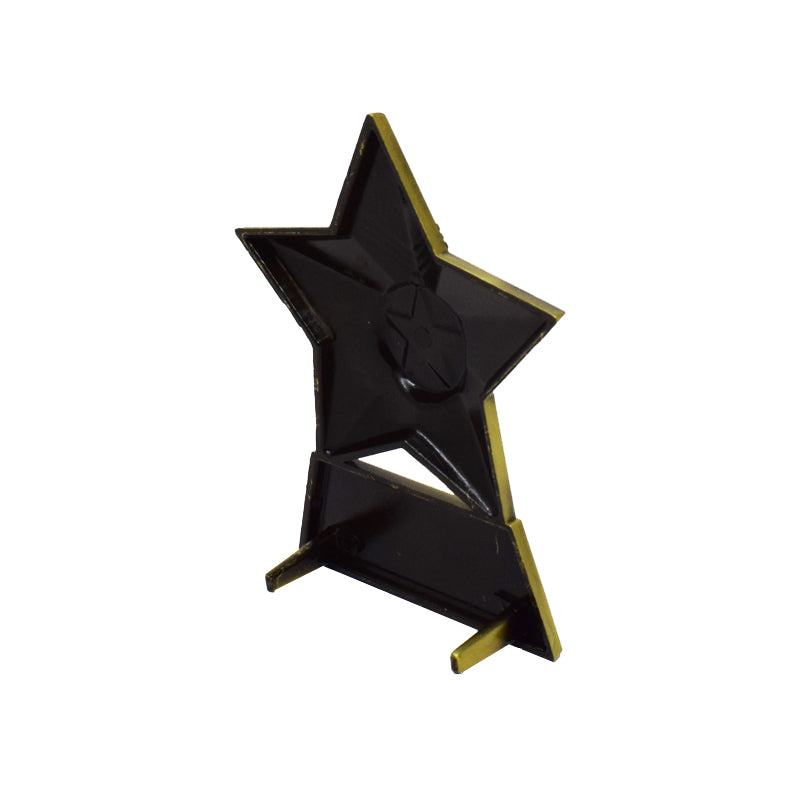 Bronze Metal Star Plaque 12cm (AP001B)