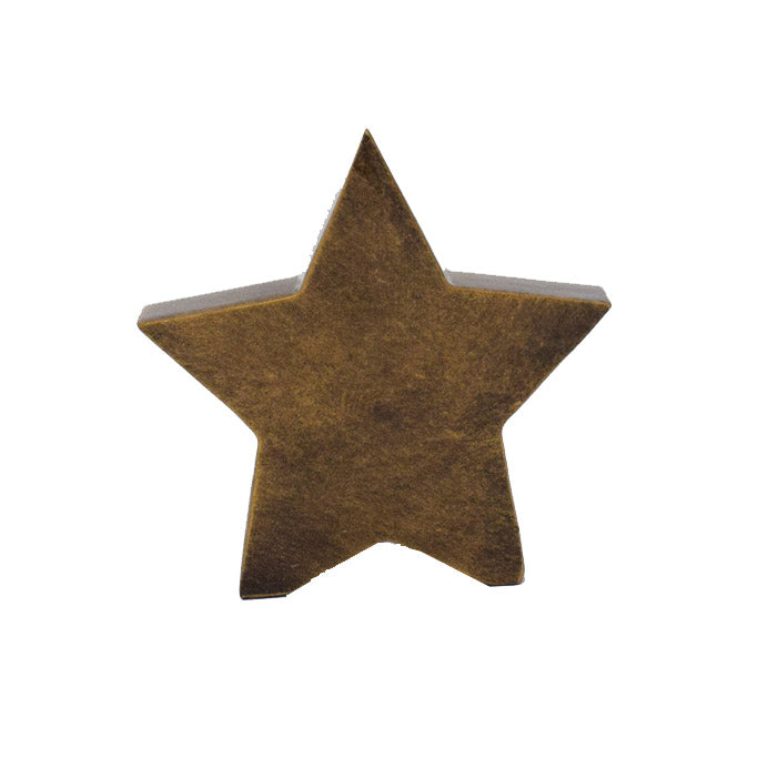 Gold Standing Star Trophy 10.5cm