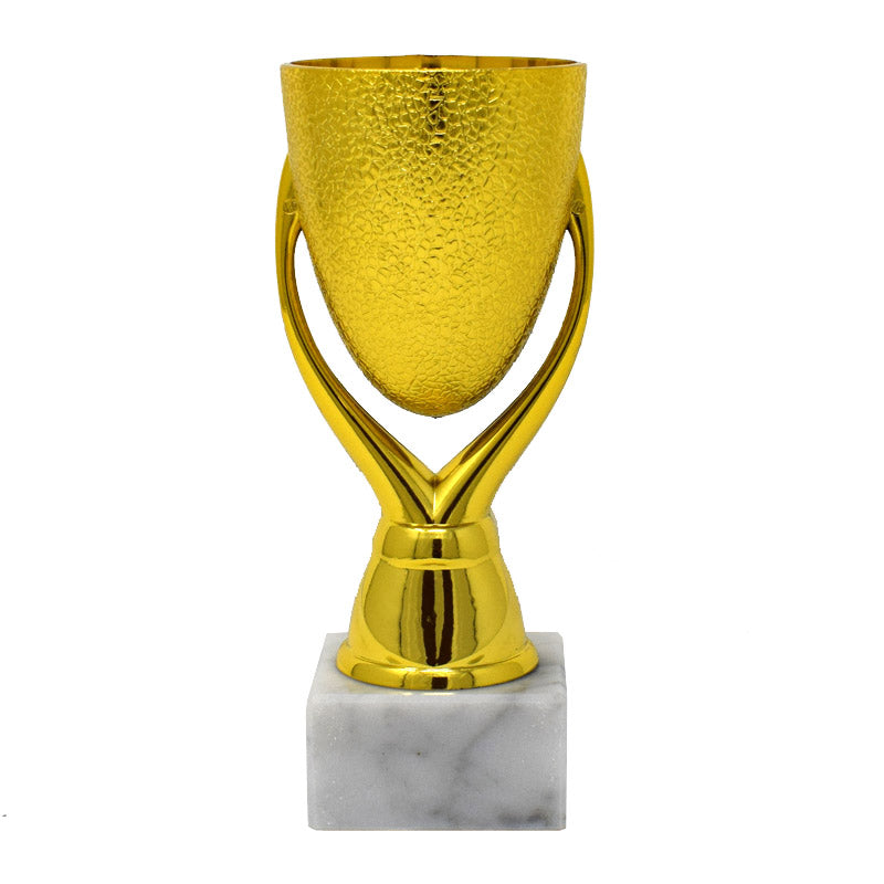 Gold Textured Cup 16cm