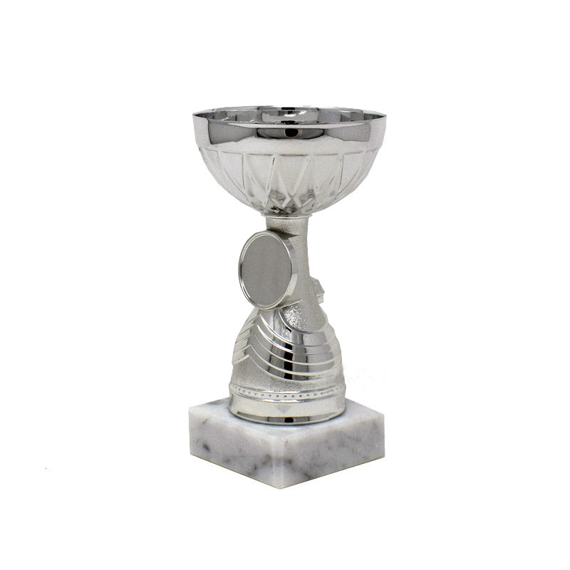 Silver Double Cup Trophy 12.5cm