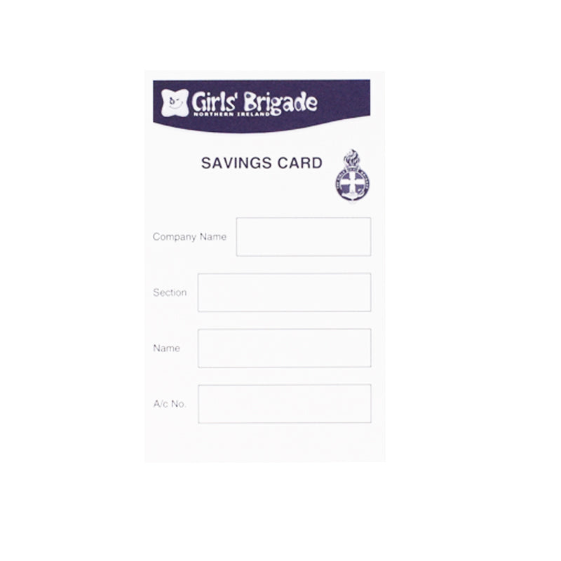 Savings Cards (Pack of 10)