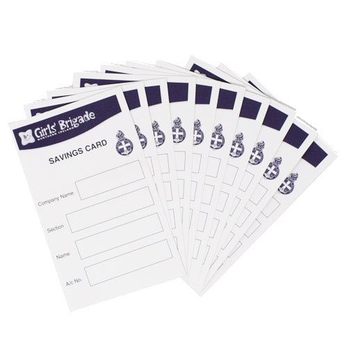 Savings Cards (Pack of 10)