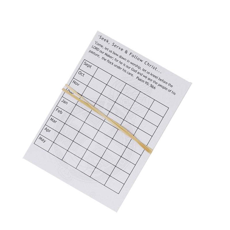 Sunday Worship Attendance Cards (10 per pack)