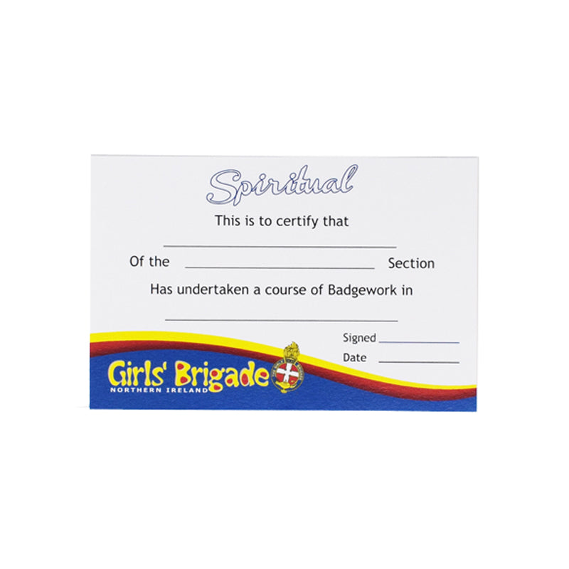 Badgework Certificate Pack (10 per pack)