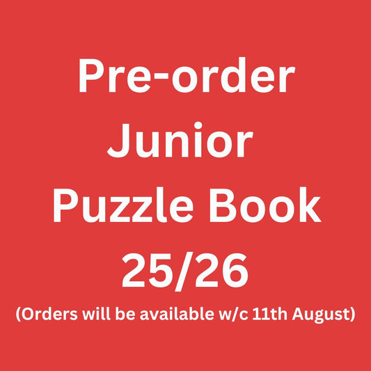 Junior Puzzle Book 25/26
