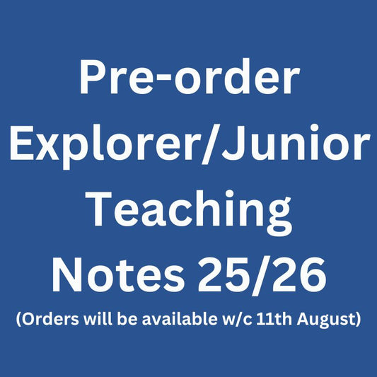 Explorer/Junior Leaders Notes 25/26