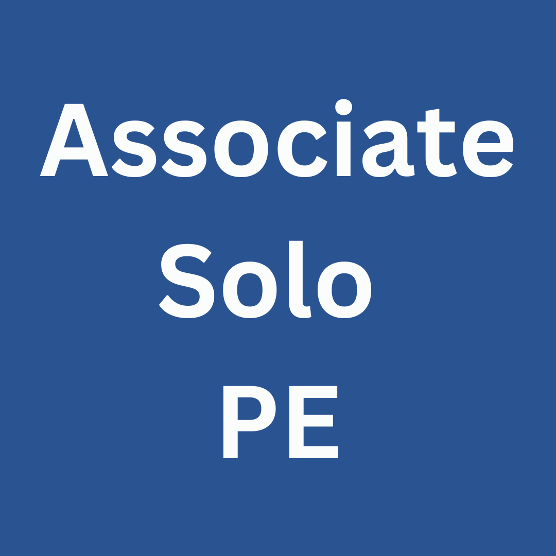 Associate Solo PE 25-26