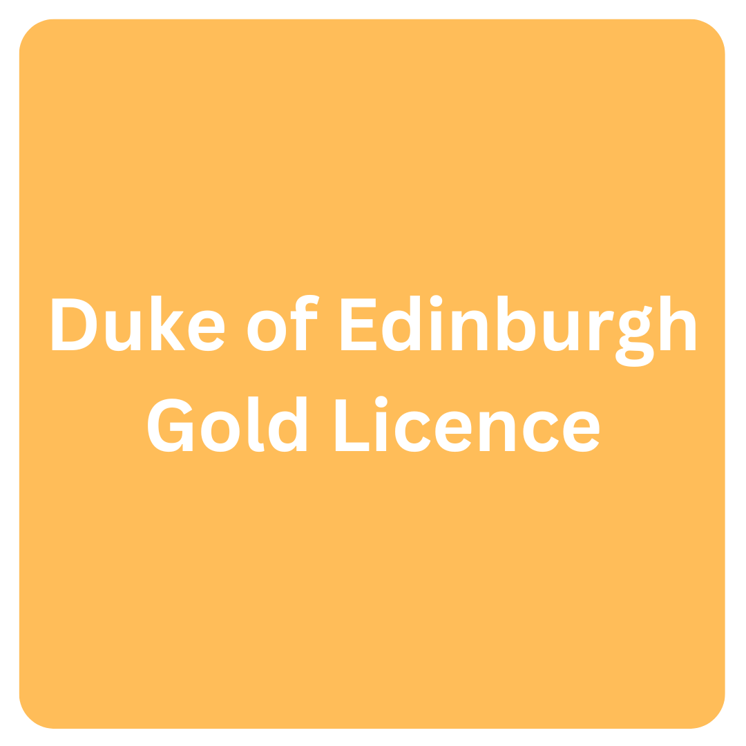 DofE Gold Licence