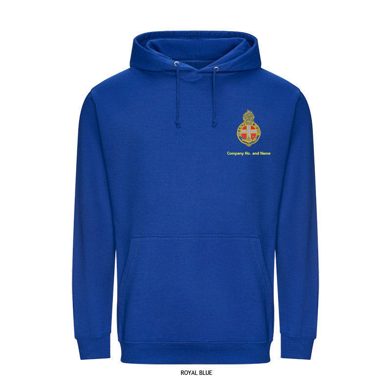 Hoodie With GB Crest (Print On Back)