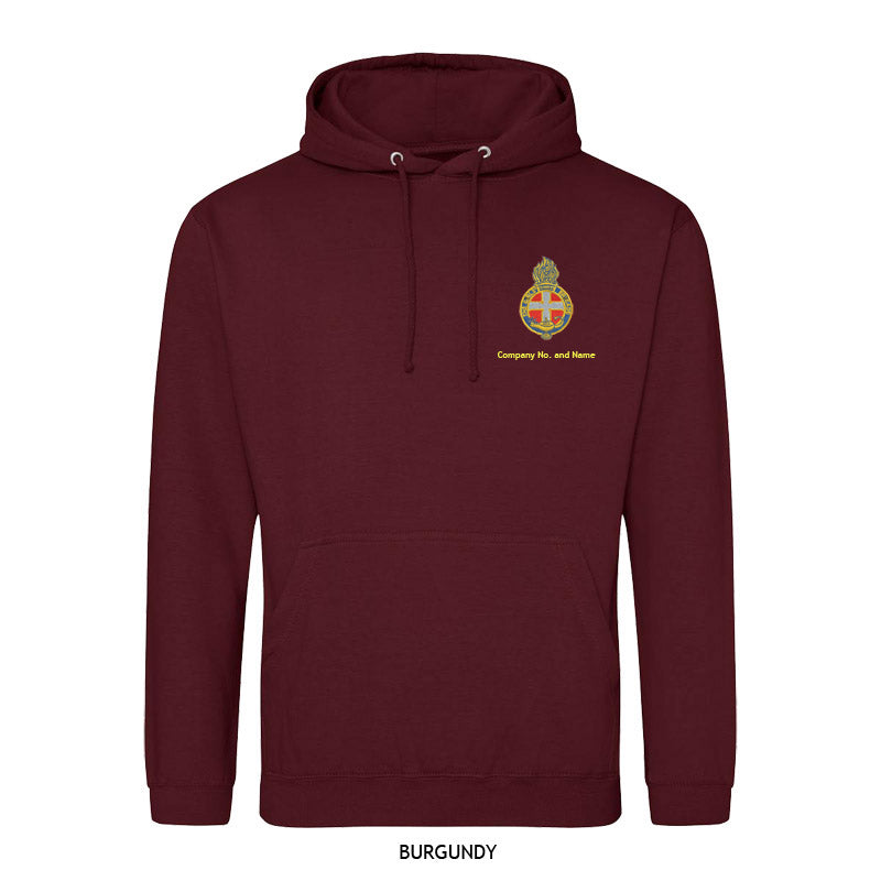 Hoodie With GB Crest (Print On Back)