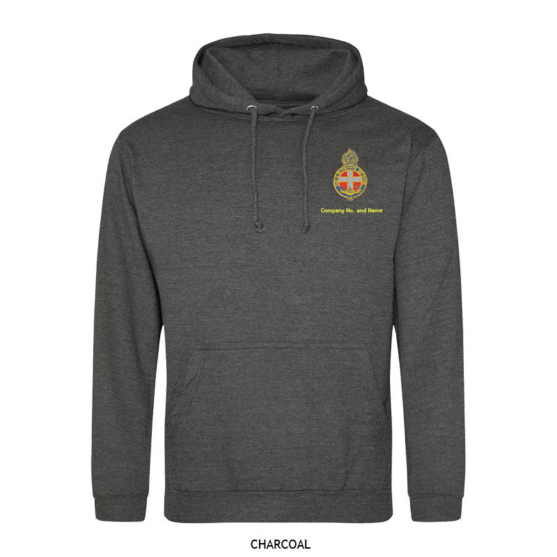 Hoodie With GB Crest (Print On Back)