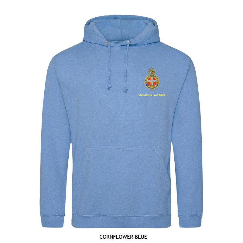Hoodie With GB Crest (Print On Back)