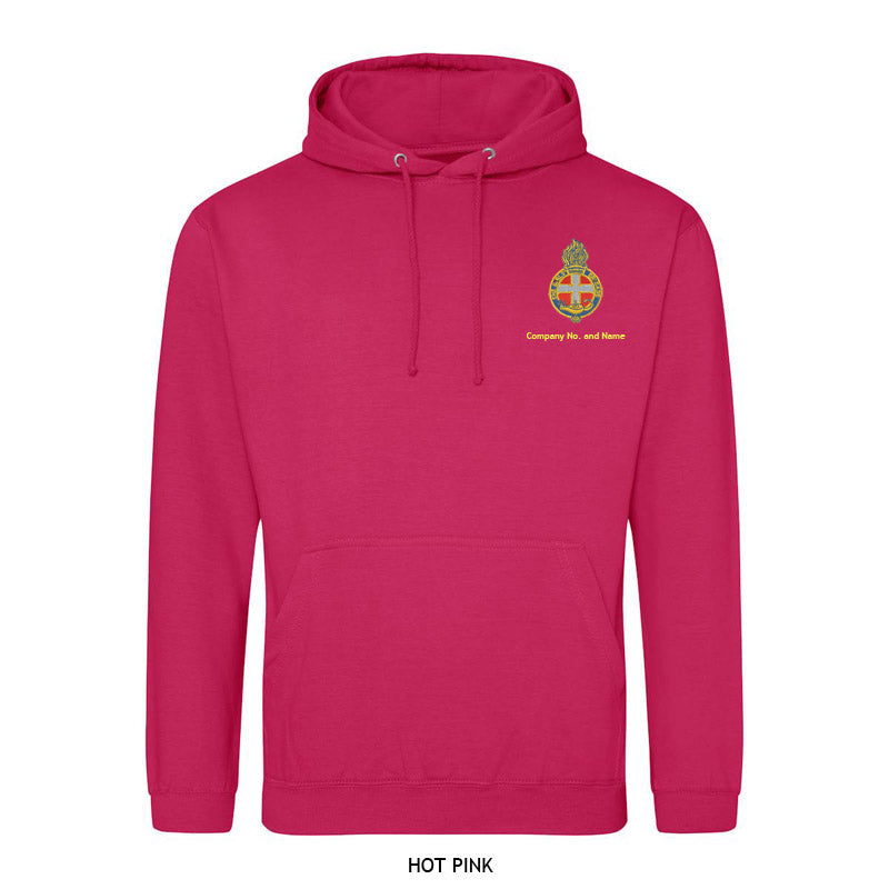 Hoodie With GB Crest (Print On Back)