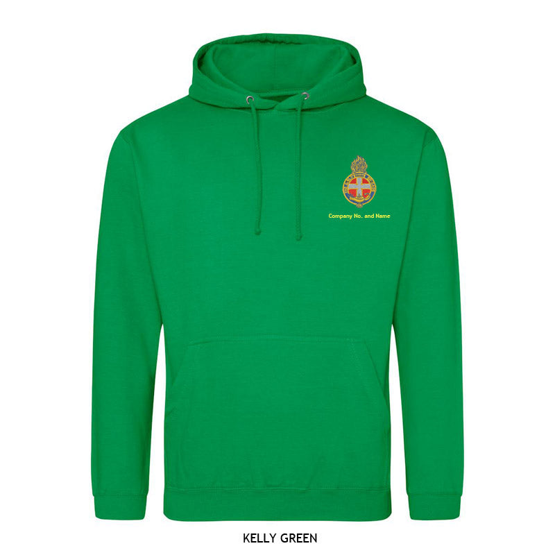 Hoodie With GB Crest (Print On Back)