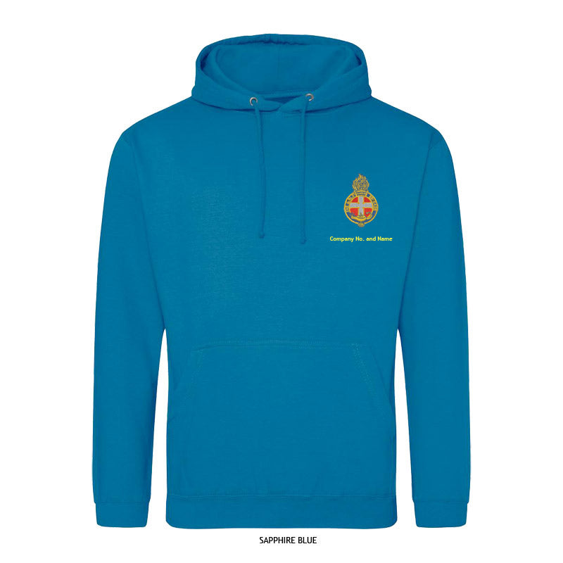 Hoodie With GB Crest (Print On Back)