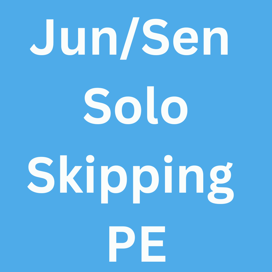Jun/Sen Solo Skipping PE 25-26