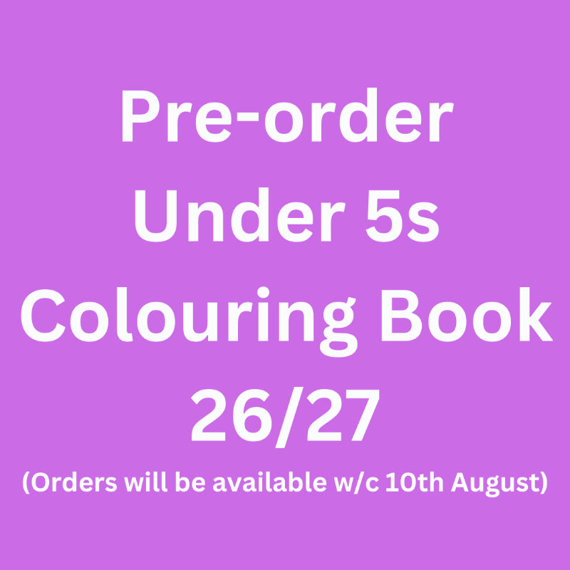 Under 5s Colouring Book 26/27